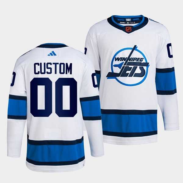 Men's Winnipeg Jets Custom White 2022 Reverse Retro Stitched Jersey,We sell and wholesale Men's Winnipeg Jets Custom White 2022 Reverse Retro Stitched Jersey on line form chian!